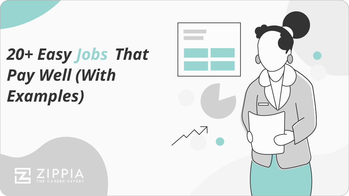 20 easy jobs that pay well with examples.